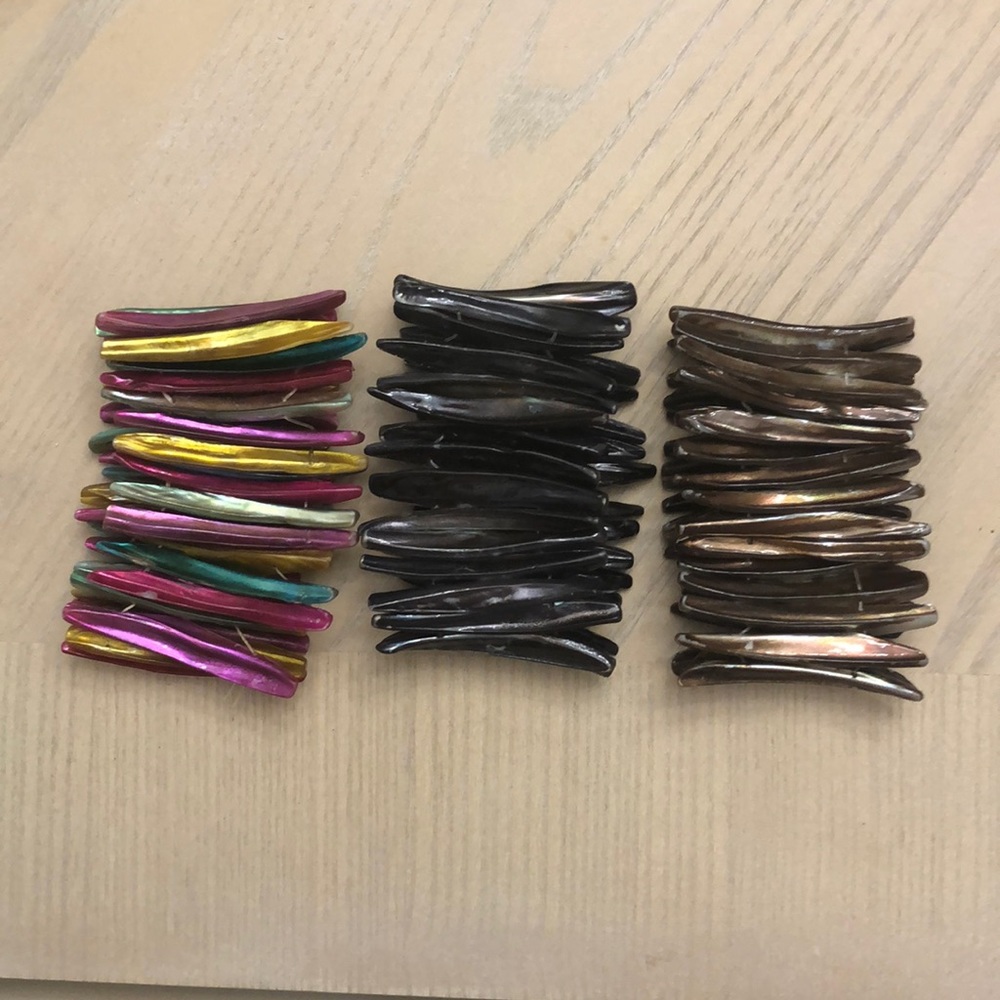Three shell bracelets